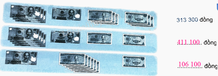 Bài 10. Số có sáu chữ số. Số 1 000 000 (tiết 1) trang 29 Vở thực hành Toán 4 2 2