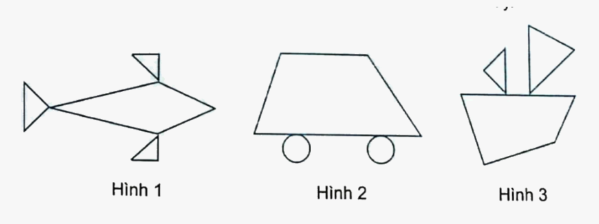 Bài 28: Thực hành và trải nghiệm đo, vẽ, lắp ghép, tạo hình (tiết 1) trang 103 vở bài tập Toán 5 - Kết nối tri thức 1