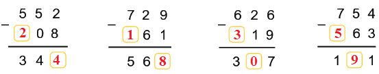 Bài 62. Phép trừ (có nhớ) trong phạm vi 1000 14 2