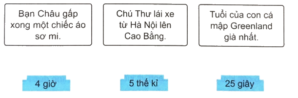 Giải bài 19: Giây, thế kỉ (tiết 2) trang 67 vở bài tập Toán 4 - Kết nối tri thức với cuộc sống 2 1