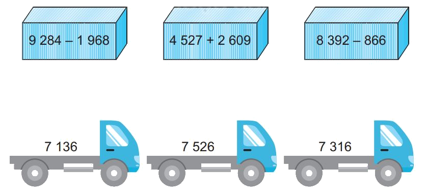 Giải bài 55: Phép trừ trong phạm vi 10 000 (tiết 1) trang 40 vở bài tập Toán 3 - Kết nối tri thức với cuộc sống 4