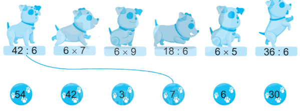 Giải bài 9: Bảng nhân 6, bảng chia 6 (tiết 1) trang 26 vở bài tập Toán 3 - Kết nối tri thức với cuộc sống 1 1