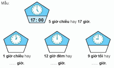 Giải bài: Ngày, giờ (trang 111) Vở bài tập toán 2 - Chân trời sáng tạo 3 1