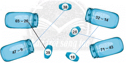Giải bài: Phép trừ có nhớ trong phạm vi 100 (trang 97) Vở bài tập toán 2 - Chân trời sáng tạo 1 2