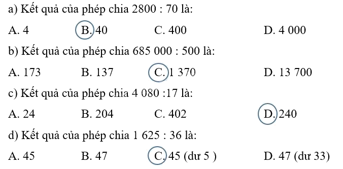 Giải phần A. Tái hiện, củng cố trang 56 bài tập phát triển năng lực Toán 4 3 1
