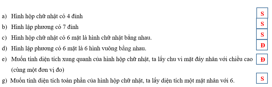 Giải Phần A. Tái hiện, củng cố trang 8 Bài tập phát triển năng lực Toán 5 tập 2 5