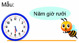 Giờ, phút, xem đồng hồ 0 1