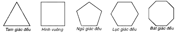 Lý thuyết Đa giác đều Toán 9 Kết nối tri thức 2