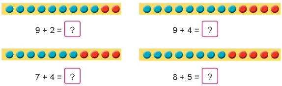 Phép cộng (có nhớ) trong phạm vi 20 1 1