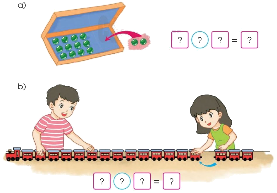Toán lớp 1 trang 126 - Phép cộng dạng 14+3 - SGK Cánh diều 3 1