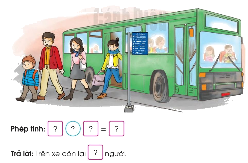 Toán lớp 1 trang 130 - Luyện tập- SGK Cánh diều 7