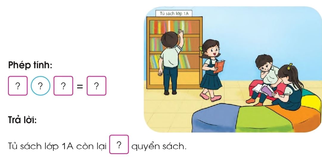 Toán lớp 1 trang 140 - Phép trừ dạng 39-15 - SGK Cánh diều 3 1