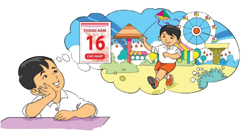 Toán lớp 1 trang 148 - Các ngày trong tuần lễ - SGK Cánh diều 3 1