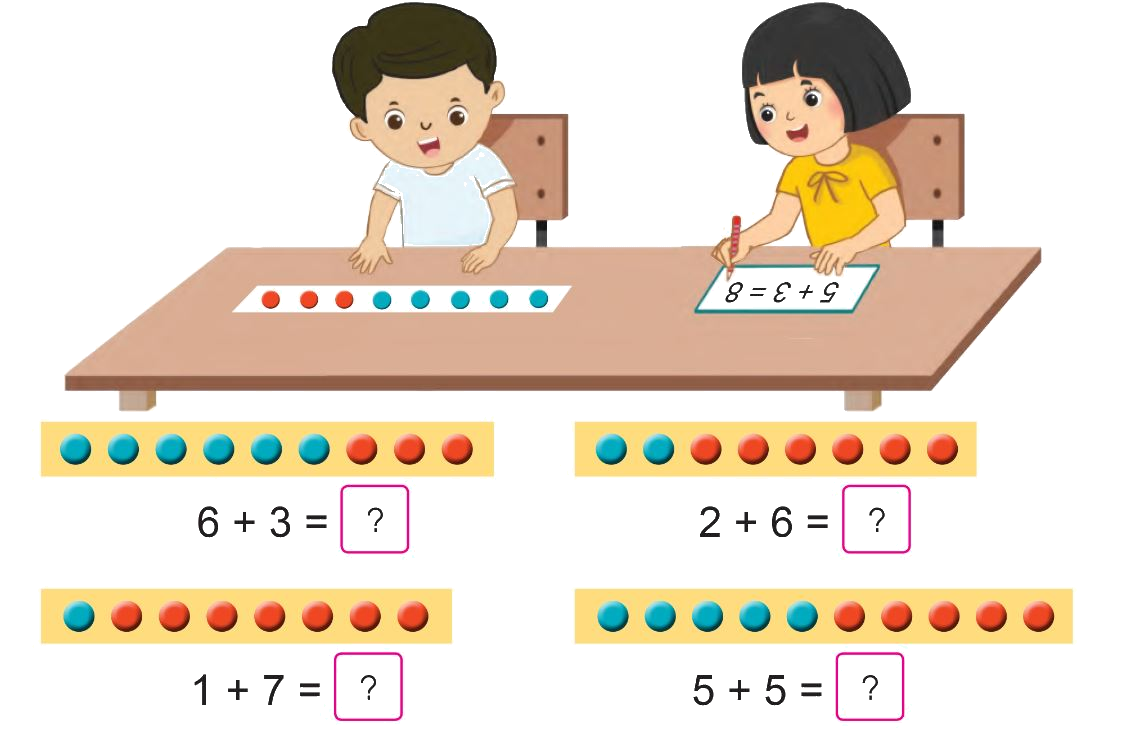 Toán lớp 1 trang 46 - Luyện tập - SGK Cánh diều 0 1