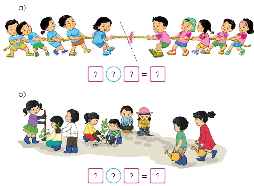 Toán lớp 1 trang 48 - Phép cộng trong phạm vi 10 (tiếp theo) - SGK Cánh diều 5