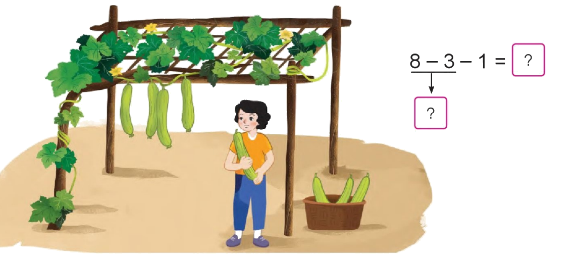 Toán lớp 1 trang 74 - Luyện tập - SGK Cánh diều 1 1