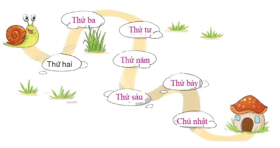 Toán lớp 1 trang 77 bài 35: Ngày trong tuần - SGK Kết nối tri thức 7
