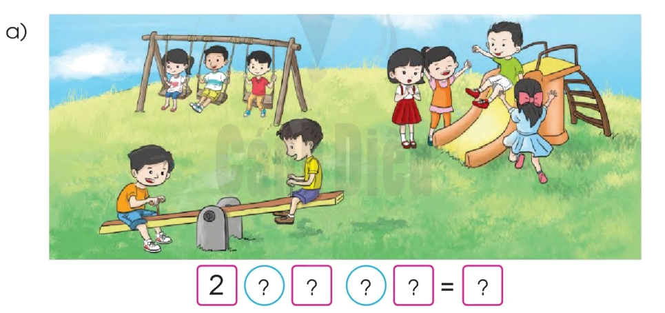 Toán lớp 1 trang 78 - Em ôn lại những gì đã học - SGK Cánh diều 4 1