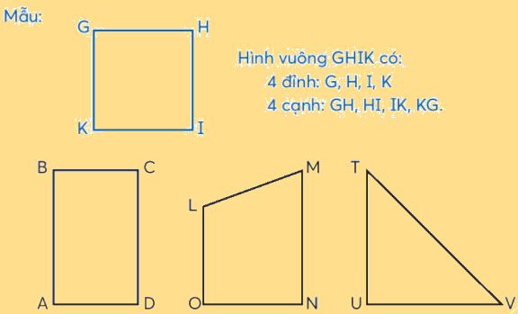 Toán lớp 3 trang 23 - Hình tam giác. Hình tứ giác - SGK Chân trời sáng tạo 0 1