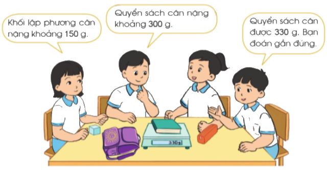 Toán lớp 3 trang 34 - Gam - SGK Cánh diều 4 1