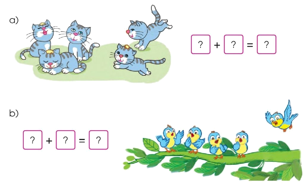 Toán lớp 3 trang 38 - Phép cộng trong phạm vi 6 - SGK Cánh diều 2 1