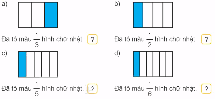 Toán lớp 3 trang 43 - Một phần mấy - SGK Kết nối tri thức 0 1