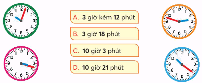 Toán lớp 3 trang 71 - Xem đồng hồ - SGK Chân trời sáng tạo 2 1