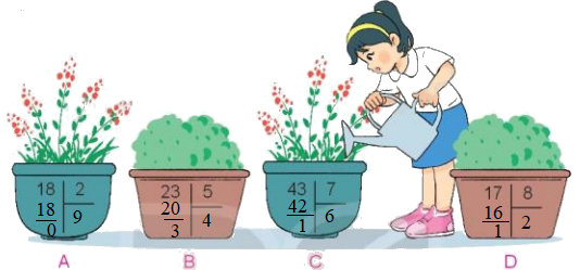 Toán lớp 3 trang 73 - Phép chia hết, phép chia có dư - SGK Kết nối tri thức 6