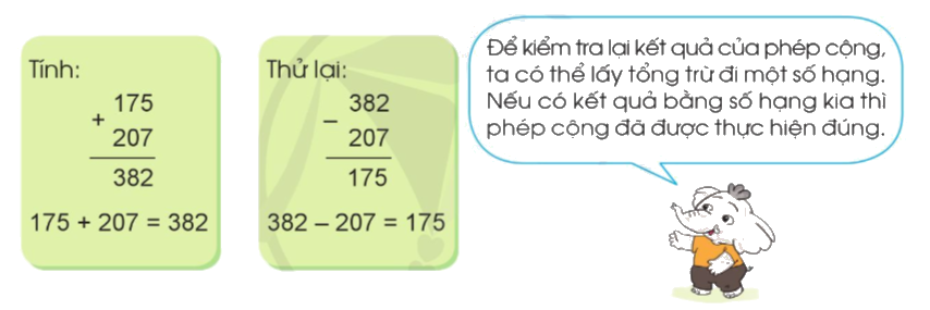 Toán lớp 3 trang 76 - Tìm thành phần chưa biết của phép tính - SGK Cánh diều 5 1
