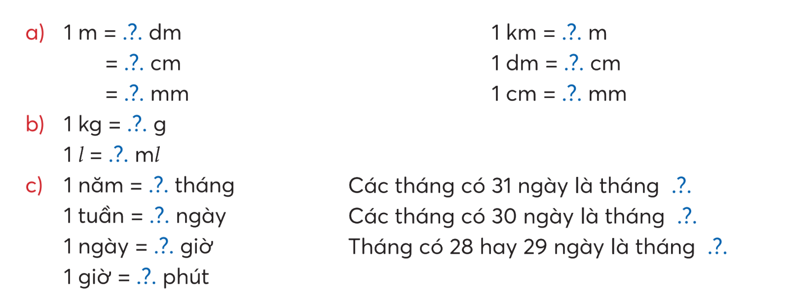 Toán lớp 3 trang 82 - Ôn tập hình học và đo lường - SGK Chân trời sáng tạo 1