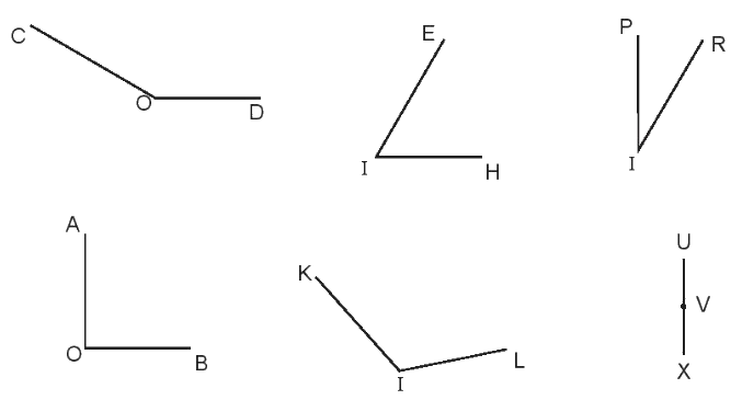 Toán lớp 4 trang 26 - Bài 8: Góc nhọn, góc tù, góc bẹt - SGK Kết nối tri thức 4