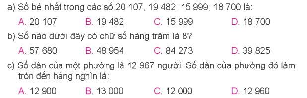 Toán lớp 4 trang 6 - Bài 1: Ôn tập các số đến 100 000 - SGK kết nối tri thức 6 1