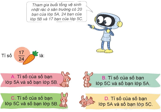 Toán lớp 5 Bài 36. Tỉ số. Tỉ số phần trăm - SGK Kết nối tri thức với cuộc sống 3 1