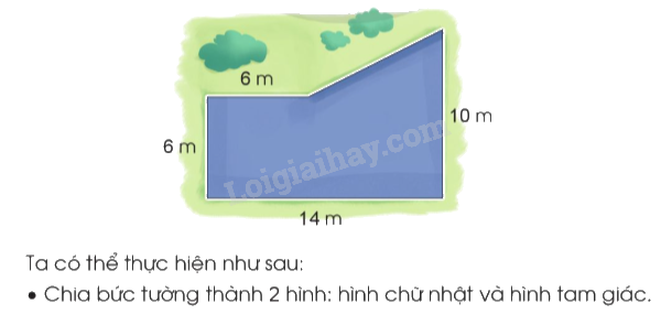 Toán lớp 5 Bài 57. Luyện tập về tính diện tích - SGK cánh diều 0 2