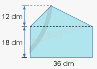 Toán lớp 5 Bài 57. Luyện tập về tính diện tích - SGK cánh diều 1 5