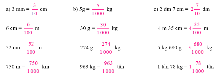 Toán lớp 5 Bài 9. Luyện tập chung - SGK kết nối tri thức 6 2