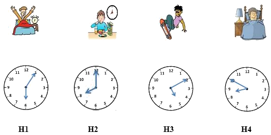 Trắc nghiệm: Xem đồng hồ Toán 3 Chân trời sáng tạo 0 10